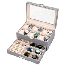 Joyero Alhajero Gadnic ALH15 Organizador de Relojes y Accesorios  Outlet