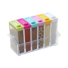 Especiero 6 Frascos Gadnic ESPC6 Para Condimento Especias