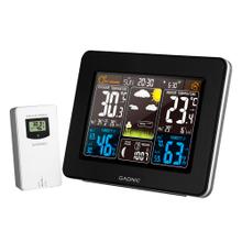  Termómetro Higrómetro Gadnic MT20 Estación meteorológica radio reloj con sensor exterior tecnología de sensor RF 