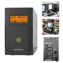 UPS Estabilizador Tension Gadnic Hogar 800VA 480W 220V LCD 2 salidas 