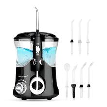 Irrigador Bucal Nicefeel FC169 125psi 600ml 10 Niveles 7 Boquillas Intercambiables 