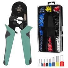 Kit Pinza Crimpeadora Bron by Gadnic Con 1200 Terminales Tubulares