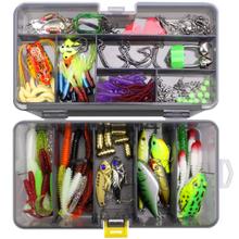 Kit Accesorios de Pesca Gadnic 168 Piezas + Caja 