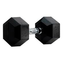 Mancuerna Hexagonal Gadnic Fit 20KG Goma  Usado