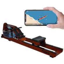Maquina Simulador de Remo Gadnic Monitor Inteligente Bluetooth 28kg Silenciosa 