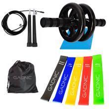Kit Fitnes Gadnic Rueda  Bandas de Resistencia  Soga