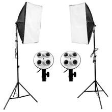 Set Softbox Flash y Trípode Gadnic FOTO0040 Para Fotografía 