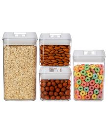 Kit x 4 Frascos con Cierre Hermético Gadnic 