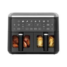 Freidora De Aire Smart-Tek AF2090D Doble Air Fryer Digital Capacidad 9 Litros Sin Aceite