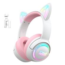 Auriculares Gamer Onikuma GT838 Triple Conexión RGB Con Micrófono