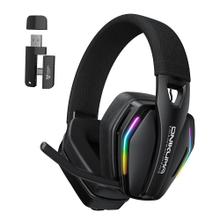 Auricular Gamer Onikuma GT826 Luz RGB Tres Modos Conexión Bluetooth  24G  USB-C