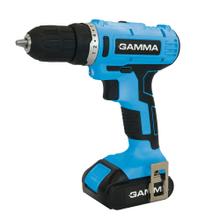 Taladro Atornillador Inalambrico Gamma 12v 2 Bat Cargador Maletin Led G12105AR