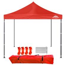 Gazebo Gadnic 3X3M-NR Plegable 3x3 Toldo Reforzado Estructura Metálica Outlet