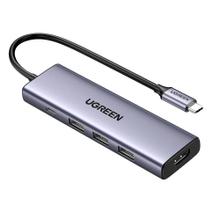 Hub Adaptador Ugreen 5 en 1 4K HDMI USB C a USB