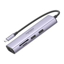 Adaptador Ugreen 7 en 1 4K HDMI USB C Hub