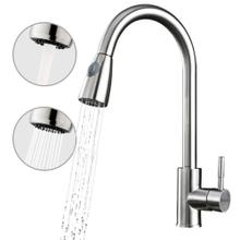 Grifería de Cocina Extraíble Monocomando de Acero Inoxidable Outlet