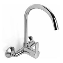 Griferia Cocina Piazza Emblem Monocomando Pared Canilla 10013