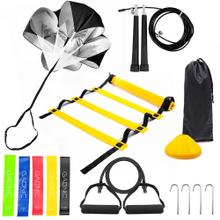 Kit Entrenamiento Gadnic Funcional Bandas + Paracaidas + Sogas + Escalerita