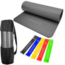 Colchoneta Yoga Mat NBR + Kit de Bandas de Resistencia