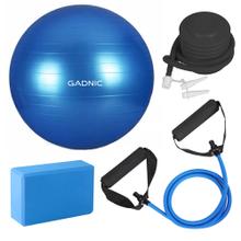 Kit Pelota Yoga 75cm + Ladrillos + Banda  Outlet