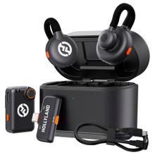 Micrófono Inalámbrico Hollyland Lark M2S Combo 2 TX  1 RX USB-C  Cámara RX