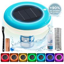 Ionizador Solar Gadnic Luz Nocturna LED RGB 130 m3 Batería 2500 mAh Protección IP68