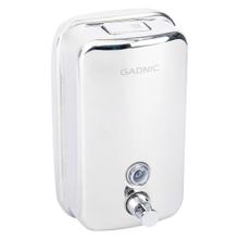 Dispenser de Jabon Liquido Gadnic Metálico 1000ml Baño y Cocina