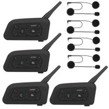 Intercomunicador Bluetooth Kit x4 Gadnic G-600 para Casco