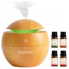 Difusor Aromático Gadnic  + 4 aceites Aromaterapia
