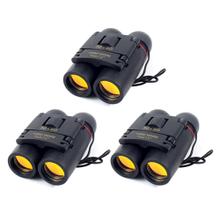 Kit x3 Binoculares Wildstec 30x60 Tamaño Mini Hasta 1000mts Ángulo de 7,2°