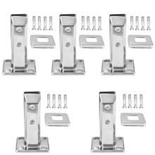 Kit x5 Mini Poste Gadnic Acero Inoxidable Balcones Piletas Escaleras