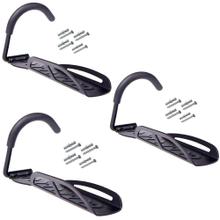 Kit x3 Soporte C/Gancho Gadnic Para Bicicleta Pared