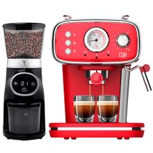 Kit Cafetera Express CME08 + Molinillo De Cafe Profesional 