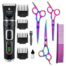 Kit Cortadora De Pelo + Tijeras De Peluqueria Profesional