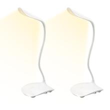 Kit X2 Lamparas De Escritorio Led Gadnic Regulable Flexible Control Tactil 