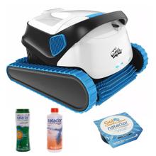 Robot Barrefondo Dolphin S300i + Cloro 1KG + Alguicida 1L  + Gel Clarificador 75GR