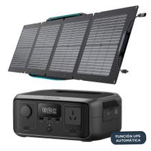 Kit Estación De Energía EcoFlow River 3 Y Panel Solar 110W
