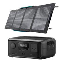 Kit Estación de Energía Ecoflow River 3 UPS Y Panel Solar 110W