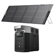 Kit Estación de Energía Portátil EcoFlow Delta 2 1800W Y Panel Solar 220W