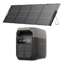Kit Estación de Energía EcoFlow Delta 3 1800W Y Panel Solar 220W