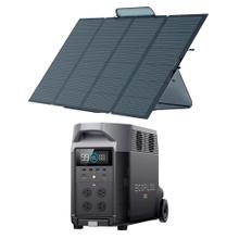 Kit Estación de Energía EcoFlow Delta Pro 3600W Y Panel Solar 400W
