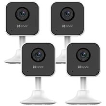 Kit Cámara de Seguridad IP Ezviz Wi-Fi Para Hogar Inteligente CS-H1c-R101-1G2WR x 4 unidades