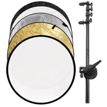 Kit Pantalla Reflectora 5 en 1 + Soporte 