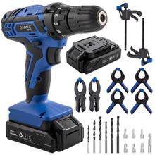 Kit carpinteria gadnic Destornillador Eléctrico+ Juego De 8 Prensas