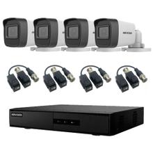 Kit Cámara de Seguridad Hikvision x4  DVR 4CH  Balún