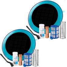 KIT x 2 Ionizador Solar 200,000 LTS Boya Anti Sarro Colector Sustentable