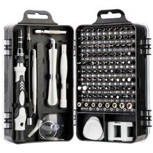 Kit Herramientas para Reparación de Celulares 115 en 1 Mango Antideslizante