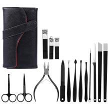 Set Uñas x15 Piezas Gadnic Manicura Pedicura Acero Inoxidable