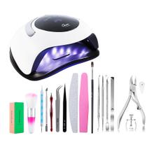 Kit manicura  Pedicura Gadnic + Cabina Para Uñas BQ5 Pro