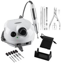 Kit Manicura Pedicura + Torno Para Uñas Gadnic T202
